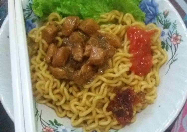 Resep Mie ayam Instan???? Anti Gagal