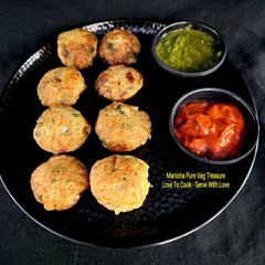 A picture of Quinoa Flour Mix Veg Appe.