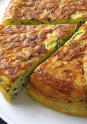A picture of Rice Cooker Zucchini Frittata.