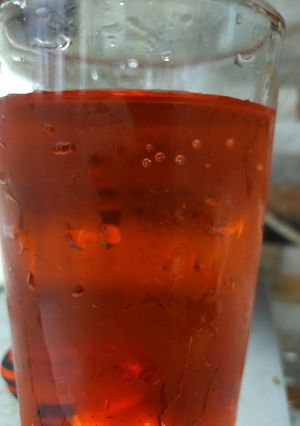 A picture of Lemon rooh Afza.