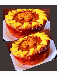 मैंगो केक (Mango cake recipe in Hindi) रेसिपी मुख्य फोटो