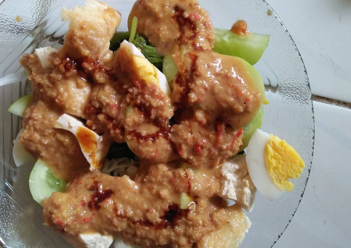 Gado gado bumbu kacang