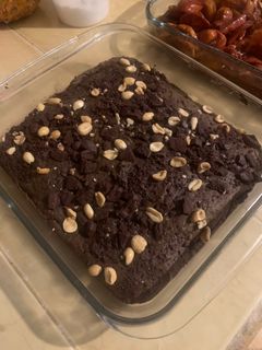 Una foto de Brownie de quinoa