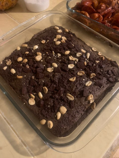 Una foto de Brownie de quinoa