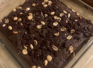 Una foto de Brownie de quinoa