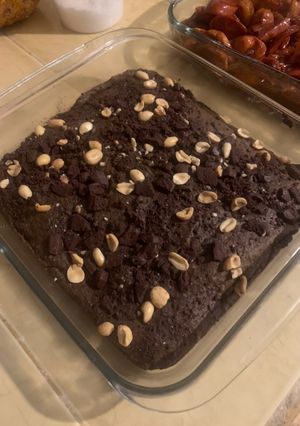 Una foto de Brownie de quinoa