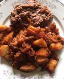 Papas riojanas con chorizo