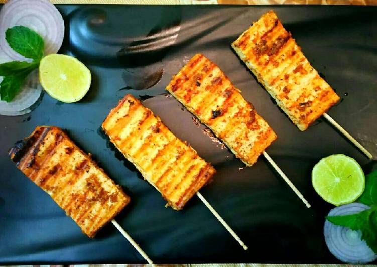 Tandoori style tofu kabab