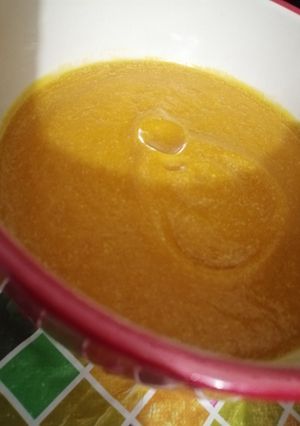 Una foto de Crema de calabaza