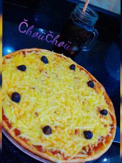 صورة لوصفة بيتزا 🍕