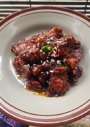 Foto resep Ayam asam jawa