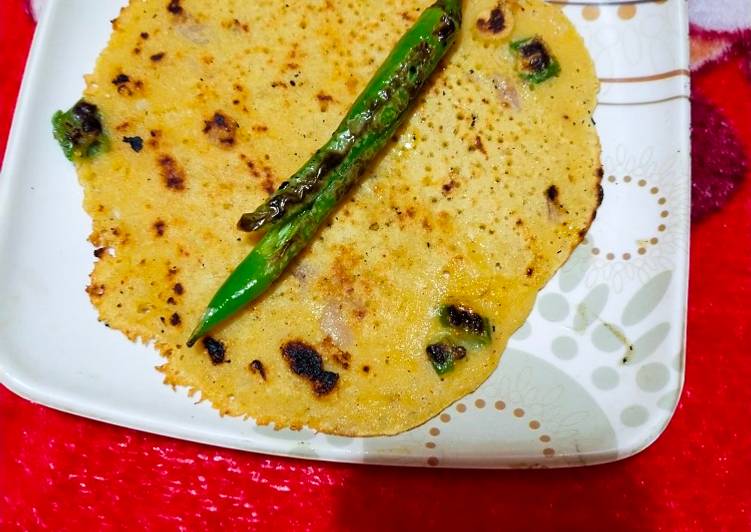 Easiest Way to Make Perfect Besan(gram flour) and rava chilla