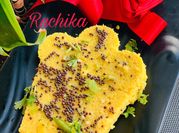 A picture of citric acid dhokla
