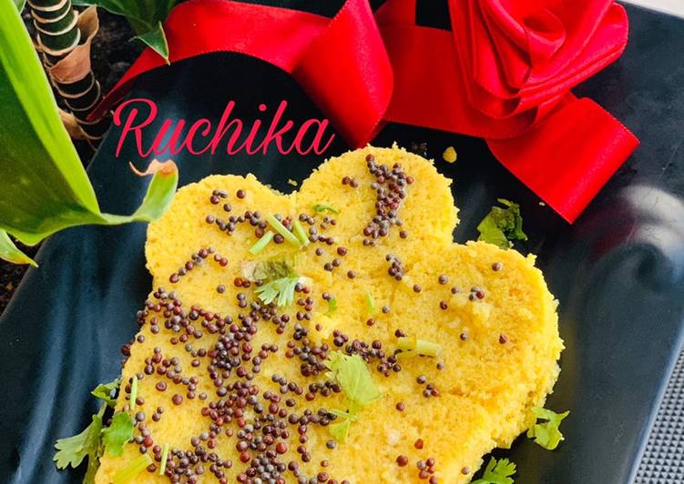 Easiest Way to Prepare Quick Khaman Dhokla