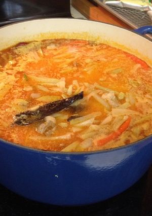 Foto resep Sayur Labu Siam / lontong sayur
