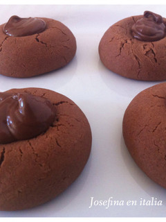 Una foto de Galletas rellenas/ Nutellotti