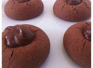 Una foto de Galletas rellenas/ Nutellotti