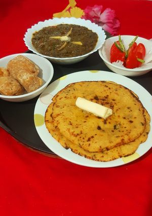 A picture of Makki Ki Roti.