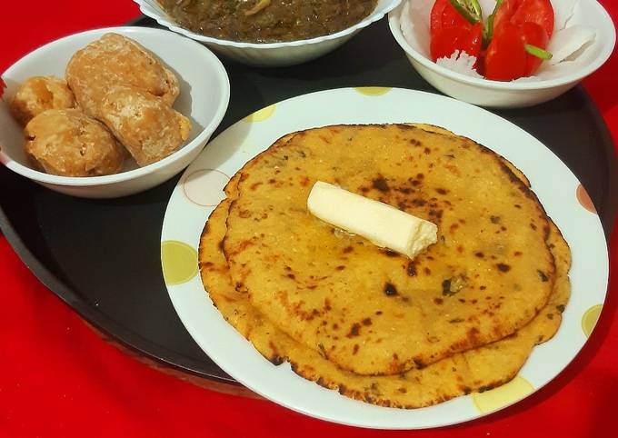 Makki Ki Roti Recipe by NEETA BHARGAVA - Cookpad