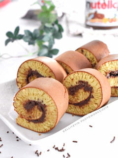 Foto resep Dorayaki gulung