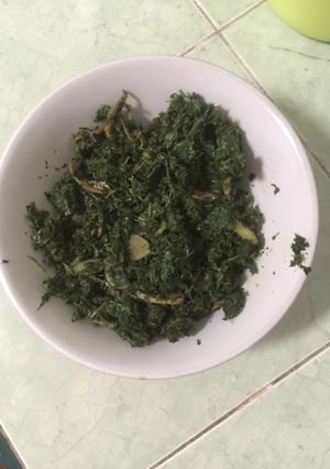 Foto resep Tumis Daun Singkong Simple