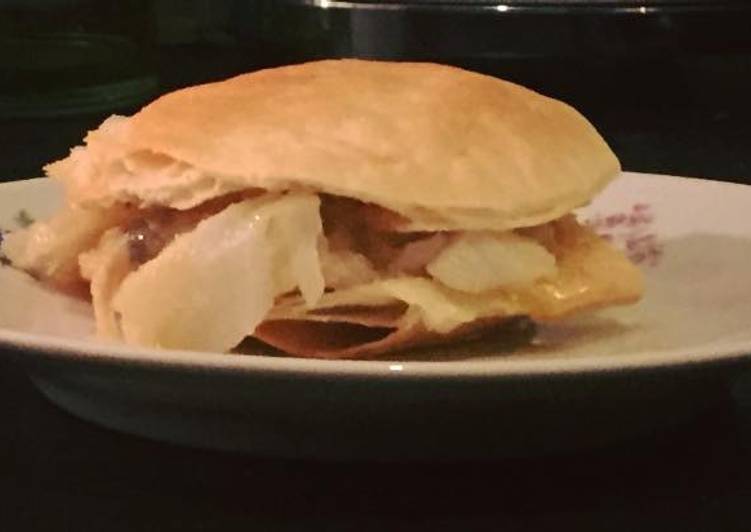 Millefoglie di baccalà monoporzione