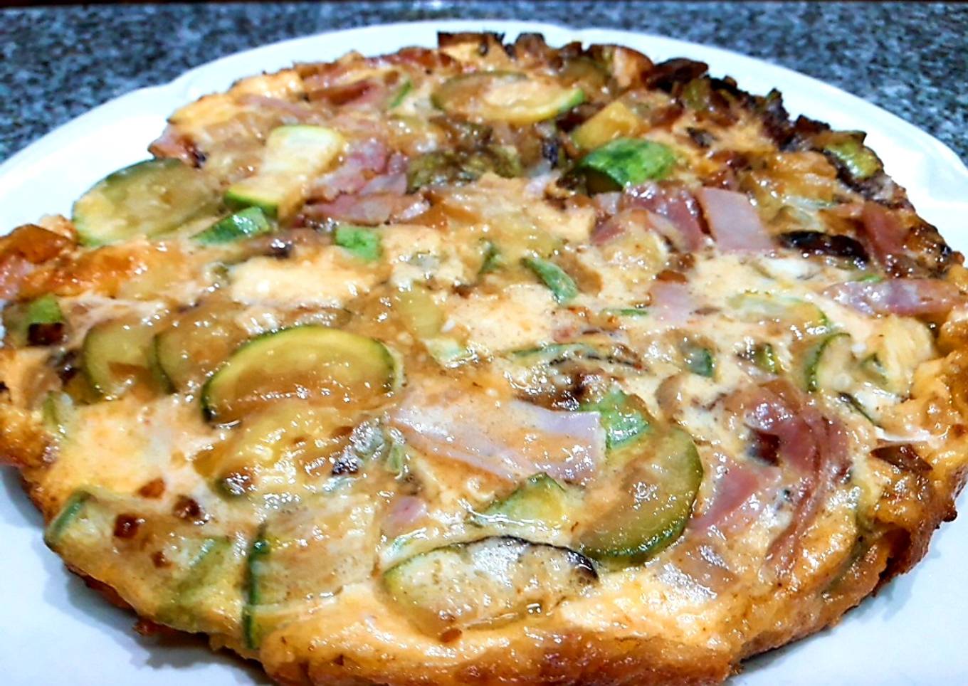 Frittata de zucchini, tortilla italiana!!