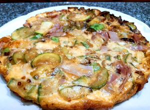 Una foto de Frittata de zucchini, tortilla italiana!!
