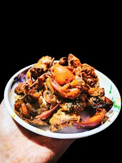 কাঁকড়া ভাজা(kankra bhaja recipe in Bengali) রেসিপির প্রধান ছবি