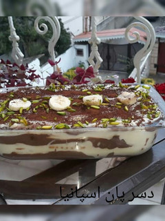 عکسی از دستور دسر پان اسپانیا