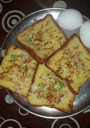 பிரெட் ஆம்லேட் செய்முறை முக்கிய புகைப்படம்