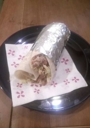 Una foto de Durum frío vegetal
