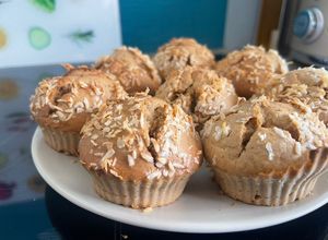 Une photo de Muffins coco-cajou
