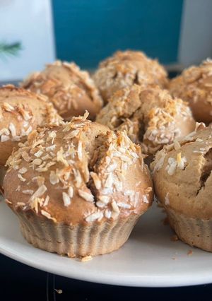 Une photo de Muffins coco-cajou