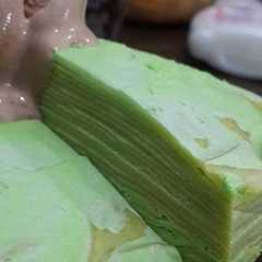 Greentea Mille Crepes by Dapur Buk Tin রেসিপির প্রধান ছবি
