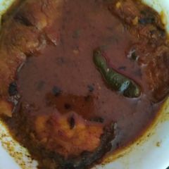 Rohu fish curry A picture of Rohu fish curry.