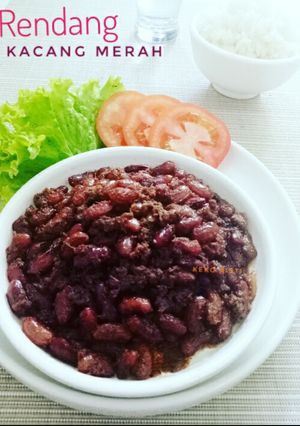 Foto resep Rendang Kacang Merah - Cara Simple dan Enak