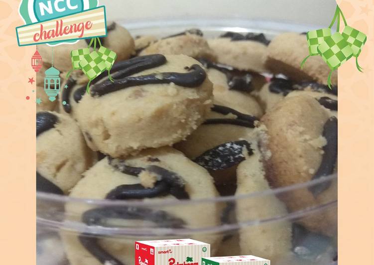 10 Resep: Peanut chocolate cookies./ kue kacang coklat Anti Gagal!
