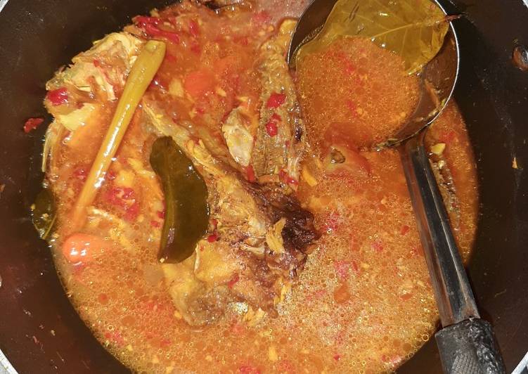 Bumbu meracik Ikan kakap bumbu kuning Lezat