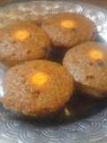 Carrot Cup Cake Palm Sugar(no oven)