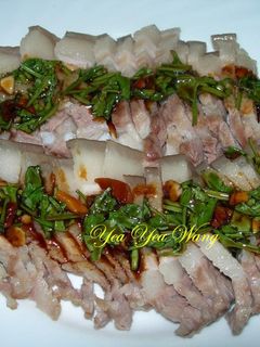 蒜泥白肉 的食譜成品照片