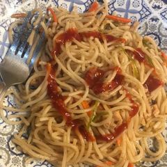 A picture of Spaghetti.