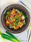 Porco Agridoce com Legumes