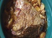A picture of slow cooker pot roast