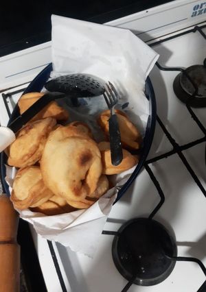 Una foto de Torta fritas rellenas