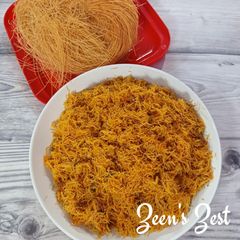 A picture of Khare Seviyan/Savoury Vermicelli with Lamb Mince.