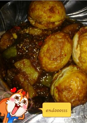 Foto resep Balado (telur, terong, kentang)