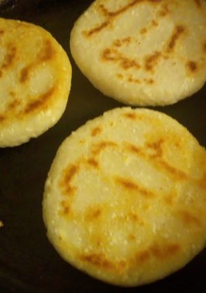 Una foto de Arepas de queso
