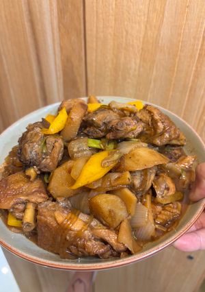 沙茶醬燒雞腿 的食譜成品照片