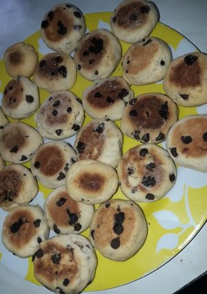 Una foto de Cookies con chips de chocolate (sin manteca)